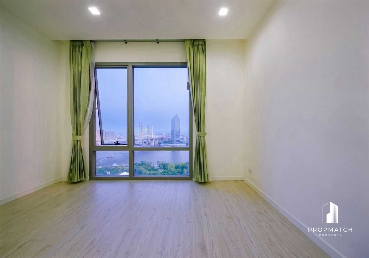 ขายคอนโดพระราม 3 สาธุประดิษฐ์ : Luxury riverfront living with breathtaking Chao Phraya views - 2bedrooms 7.99MB Tel.0984628898