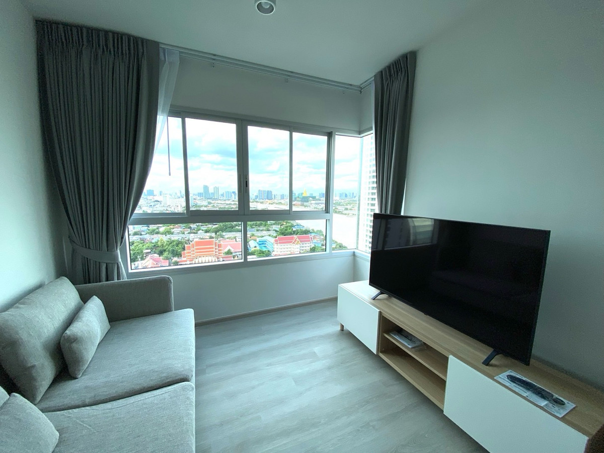 For RentCondoPinklao, Charansanitwong : 2 beds 2 baths fully furnish with stunning view.