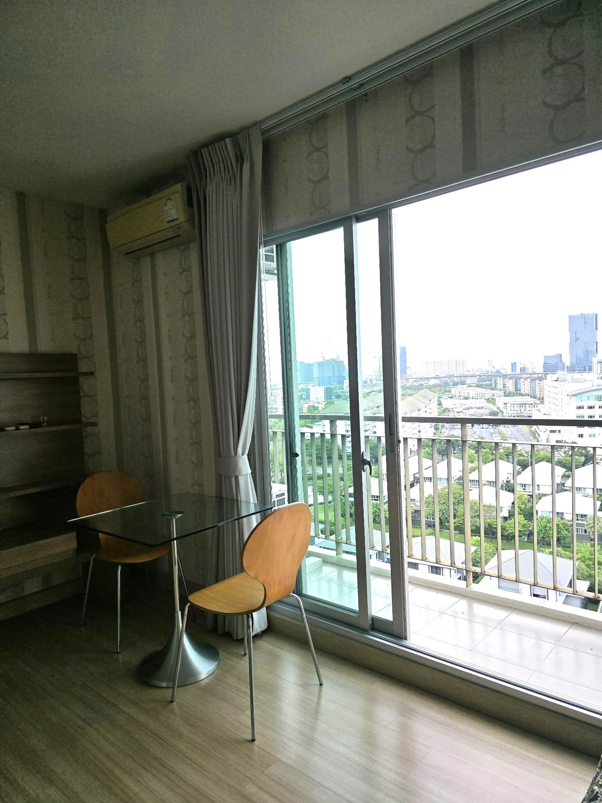 For RentCondoBangna, Bearing, Lasalle : For rent 1 bedroom, 15th Floor, The Parkland Srinakarin Lakeside, close to MRT Si Lasalle