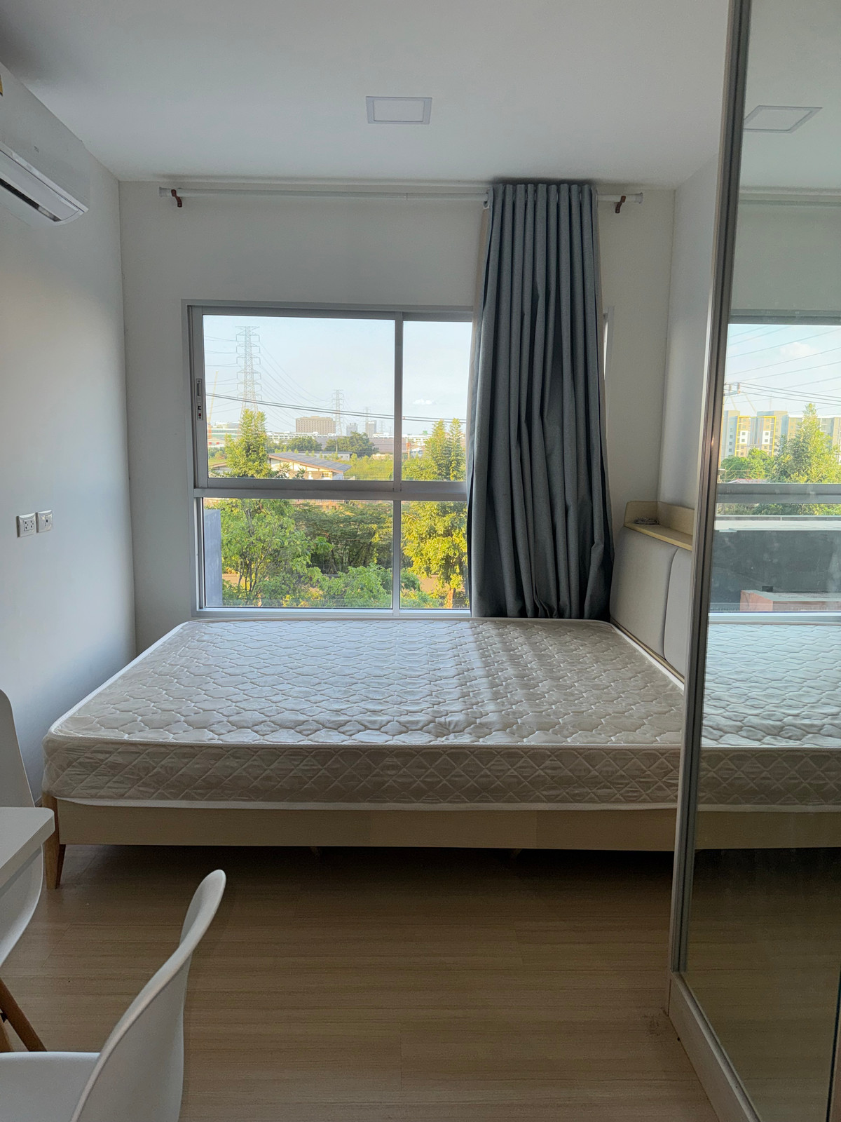 ให้เช่าคอนโดปทุมธานี รังสิต ธรรมศาสตร์ : ✅ ว่าง! พร้อมเข้าอยู่ Plum Fresh 🌟  ค่าเช่าถูกสุด! 7,500 บาท/เดือน 🛏 1 ห้องนอนบานสไลด์  📏 26 ตร.ม. 🏙️ ตึก A ชั้น 3 ตึก B ชั้น 8 เลขที่ห้องดี 🚫 ไม่รับ Co-Agent