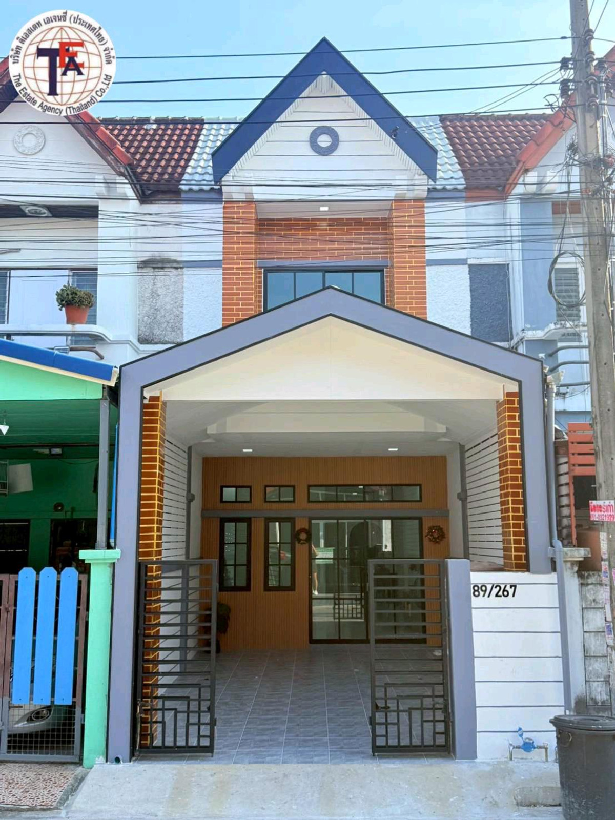 For SaleTownhomeNawamin, Ramindra : 2-story townhouse for sale, Maruay Village, Bang Khen 2, Phahonyothin 54/1 Sai Mai, Sai Mai District Office. Bhumibol Hospital, Sukhapiban 5, Don Mueang Airport Green Line, Air Force Base, Sai Mai Police Station