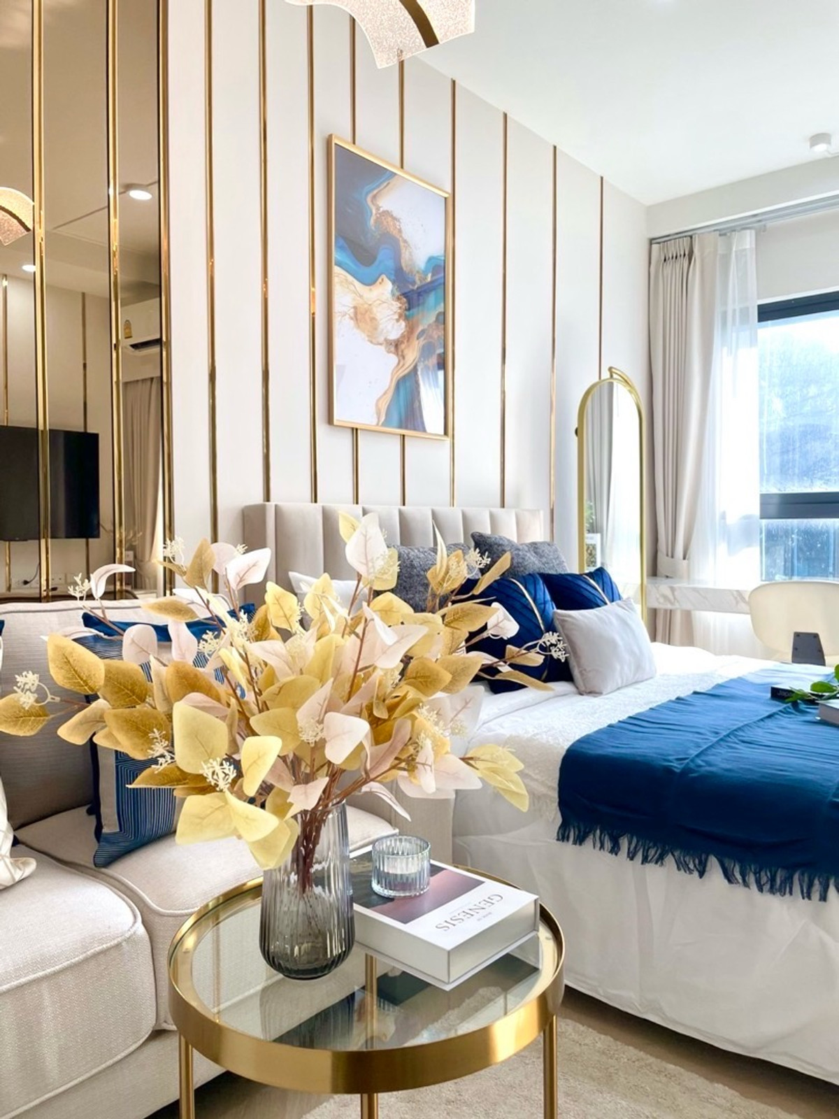 ให้เช่าคอนโดพระราม 9 เพชรบุรีตัดใหม่ RCA : 🔥ให้เช่าด่วน🔥ไอดีโอ นิว พระราม 9 ห้องแต่งสวย เฟอร์นิเจอร์ครบพร้อมเข้าอยู่ ใกล้ MRT พระราม 9