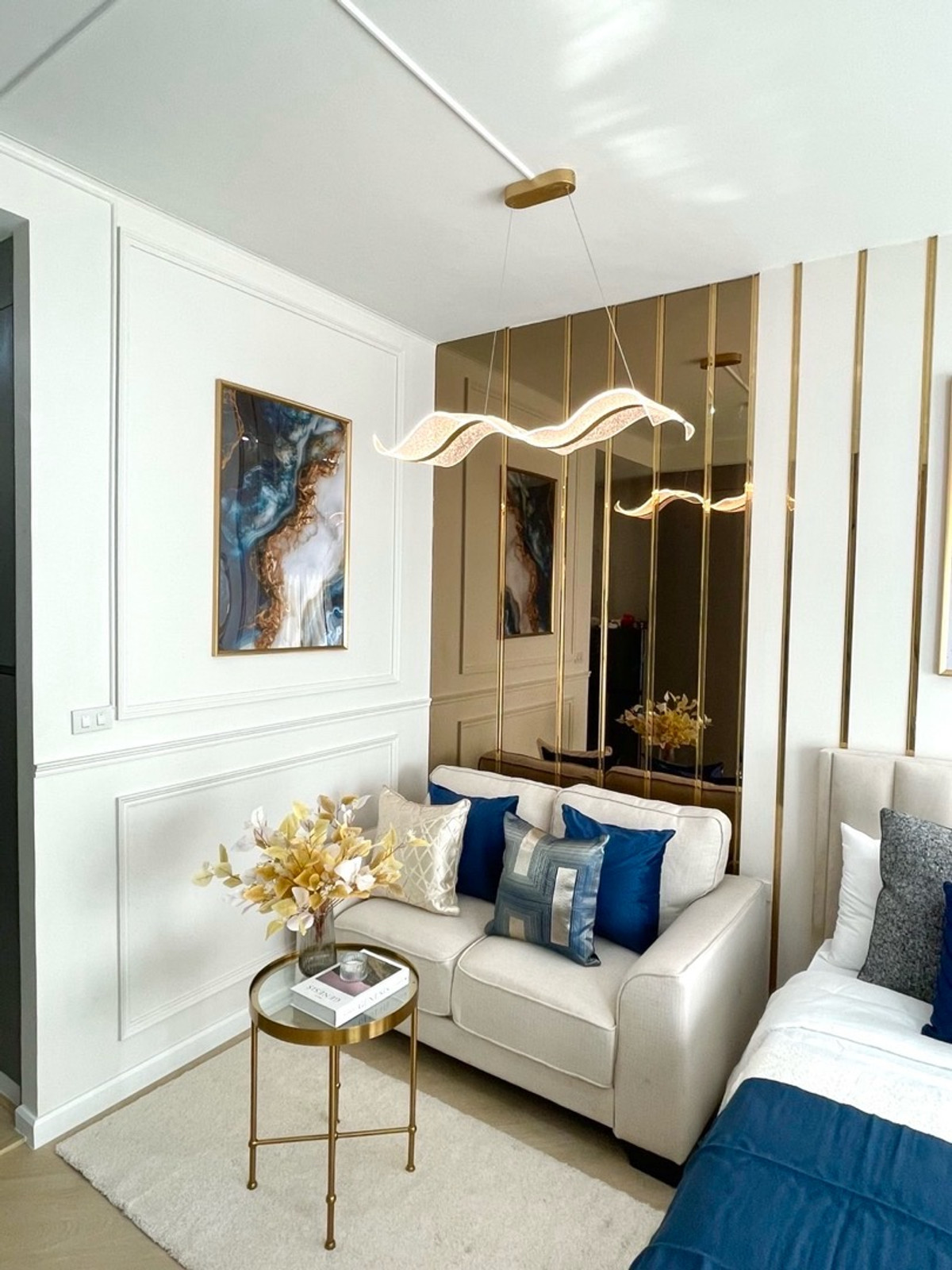 ให้เช่าคอนโดพระราม 9 เพชรบุรีตัดใหม่ RCA : 🔥ให้เช่าด่วน🔥ไอดีโอ นิว พระราม 9 ห้องแต่งสวย เฟอร์นิเจอร์ครบพร้อมเข้าอยู่ ใกล้ MRT พระราม 9