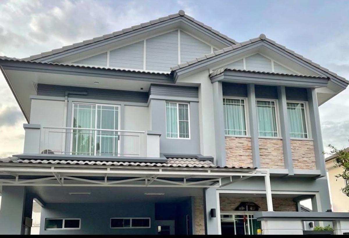 For SaleHousePhutthamonthon, Salaya : For Sale House , Nanthawan Uthayan - Aksa , Salathammasop Sop , Thawi Watthana , Bangkok , CX-138507