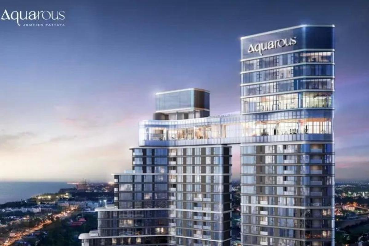 For SaleCondoPattaya, Bangsaen, Chonburi : For Sale Condo , Aquarous Jomtien Pattaya , Duplex , Mueang Phata , Bang Lamung , Chon Buri , CX-138761