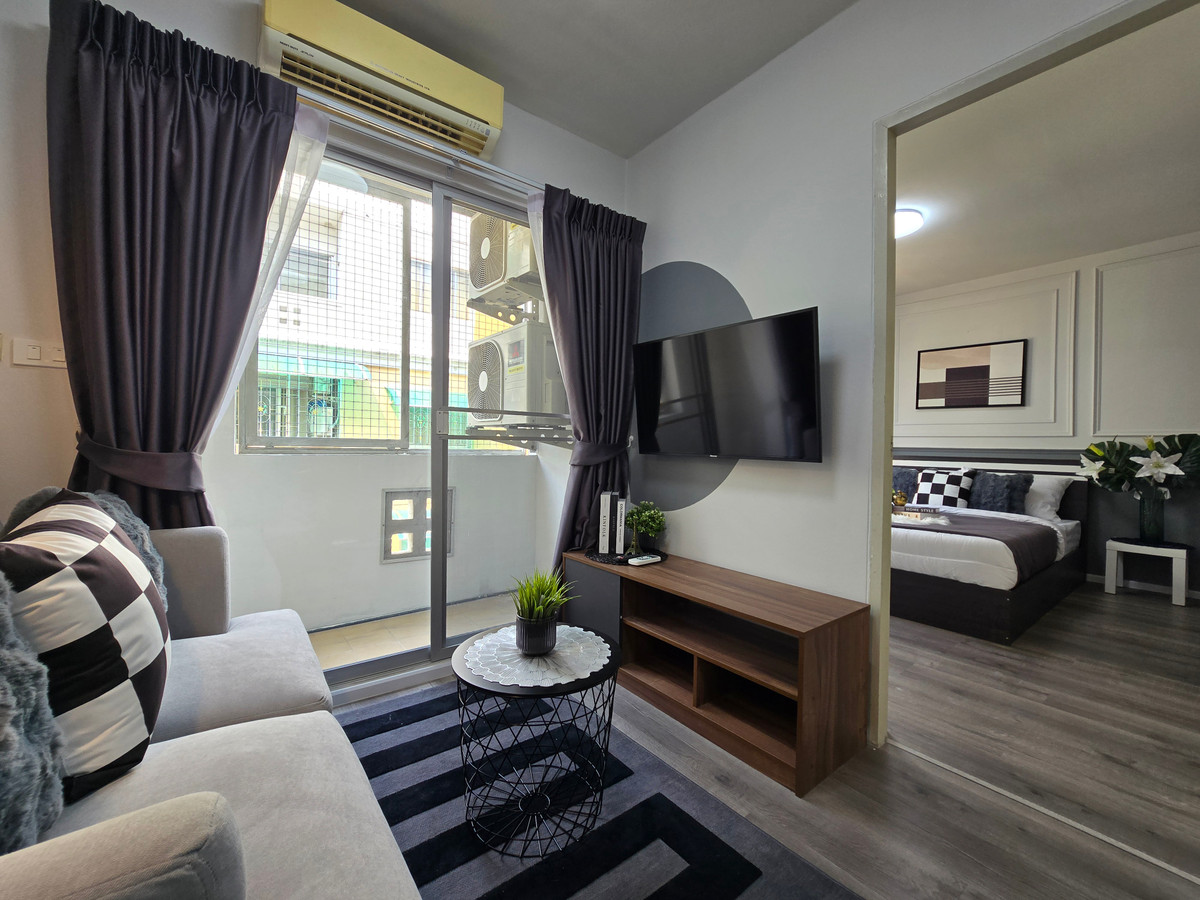 For SaleCondoMin Buri, Romklao : SF132 For Sale: Asakan Place, Ramkhamhaeng 147/2. Beautiful unit, affordable price, and stylishly cool.