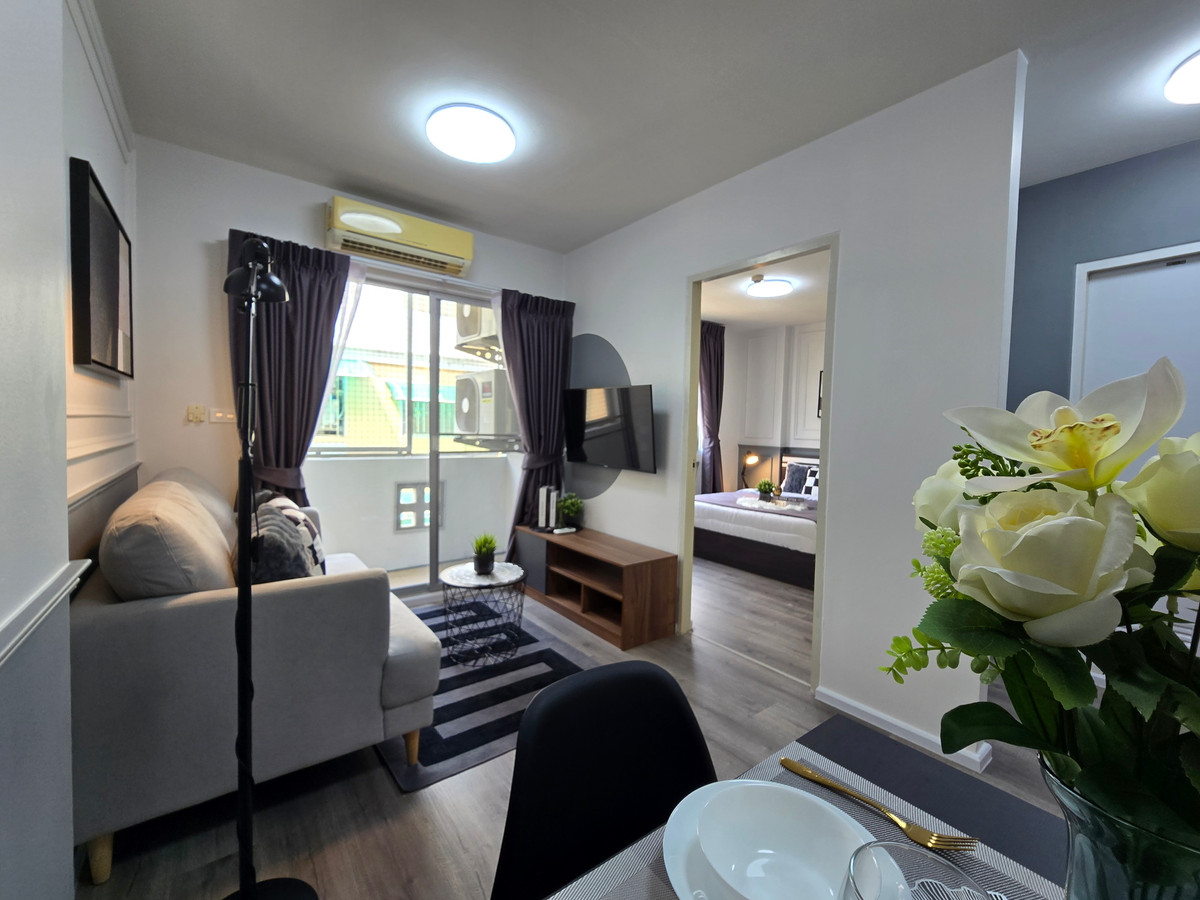 For SaleCondoMin Buri, Romklao : SF132 For Sale: Asakan Place, Ramkhamhaeng 147/2. Beautiful unit, affordable price, and stylishly cool.