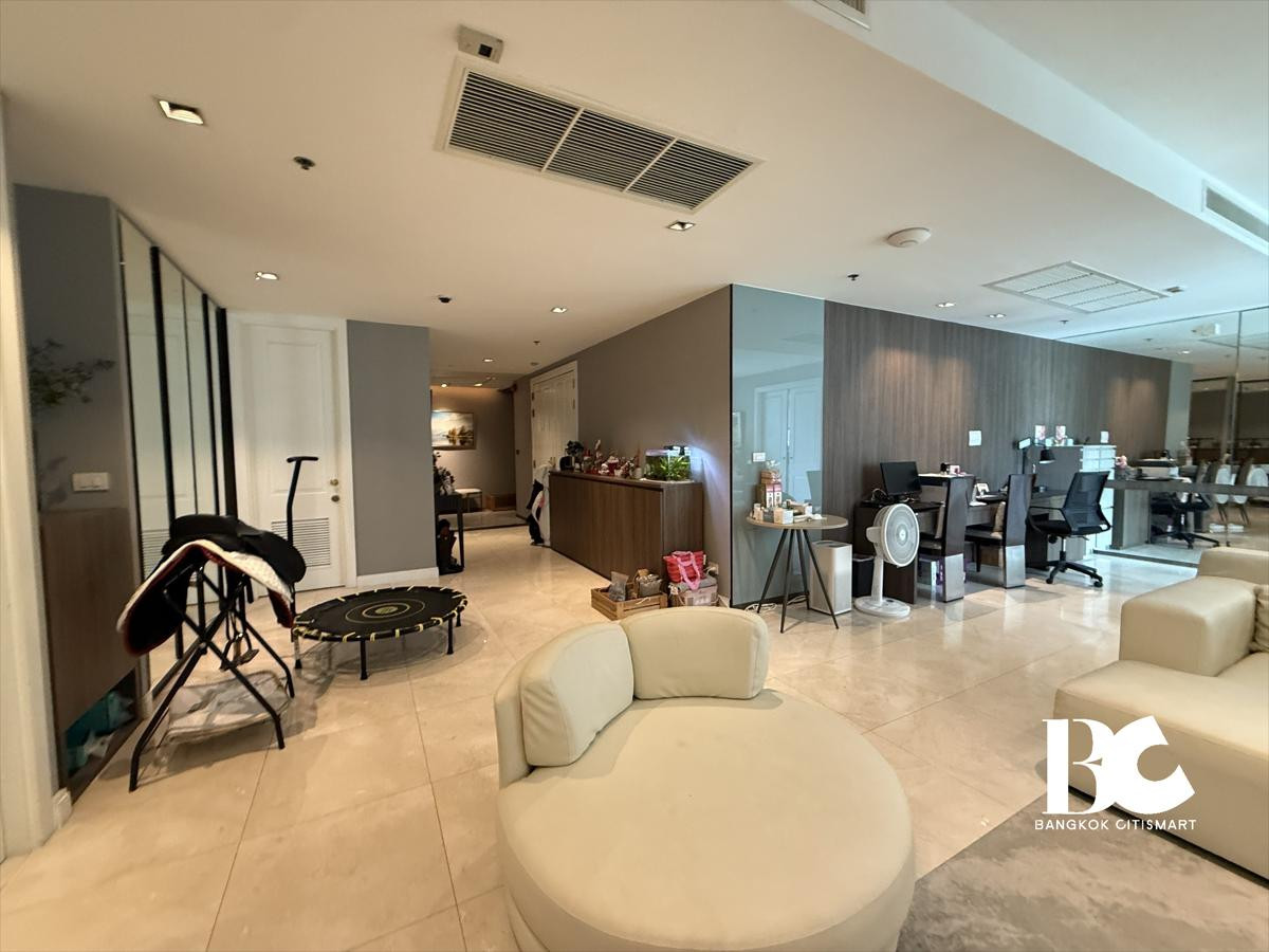 For SaleCondoWitthayu, Chidlom, Langsuan, Ploenchit : For Sale Athenee Residence 6 Bedroom