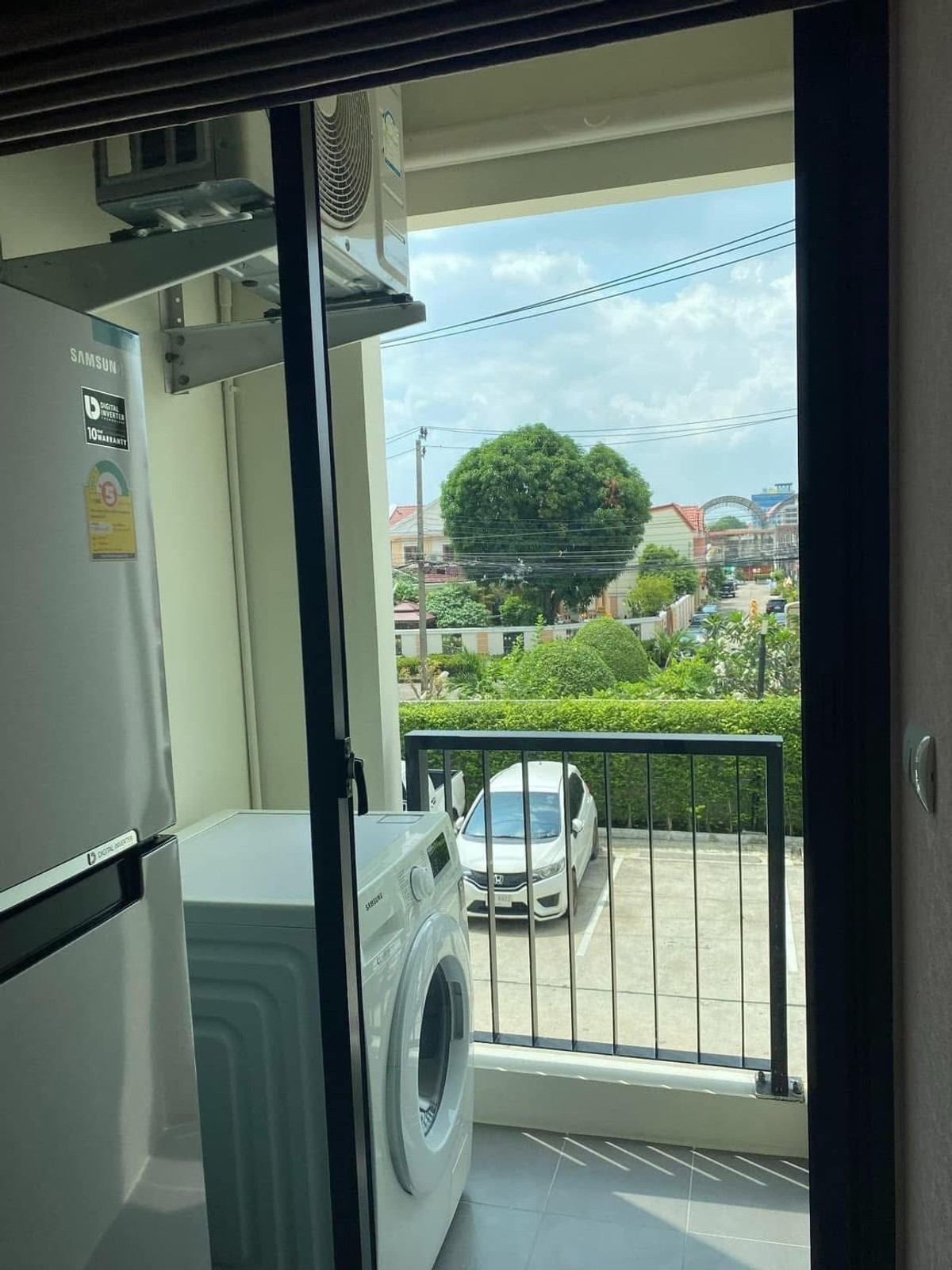 For RentCondoBangna, Bearing, Lasalle : For rent 📍 Unio Sukhumvit 72 📍 Fully furnished and equipped, near BTS Bearing