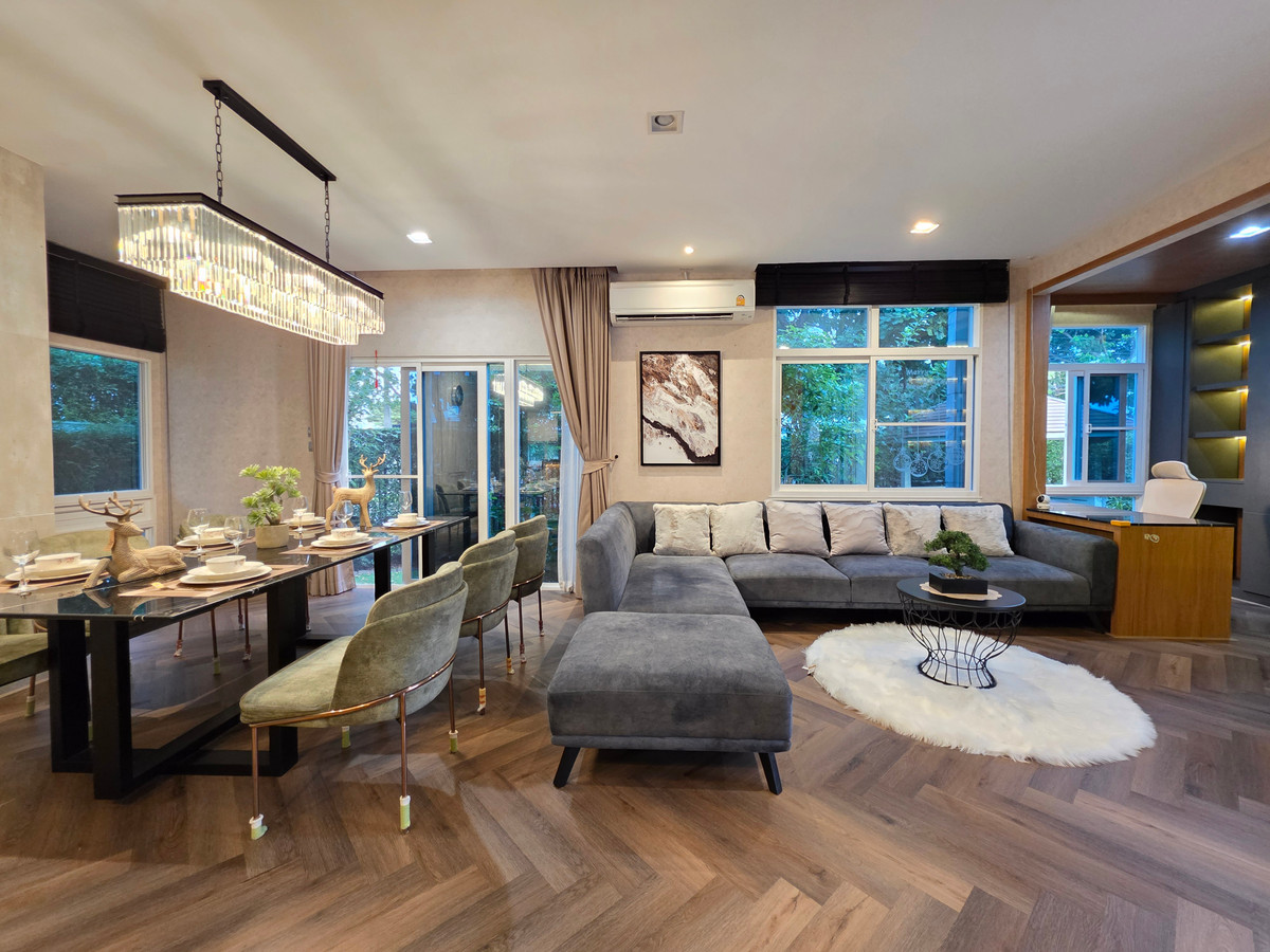 For SaleHouseLadkrabang, Suwannaphum Airport : SF130 House for sale, Manthana On Nut-Wongwaen 5 🥇Build in, complete in every nook!!💯