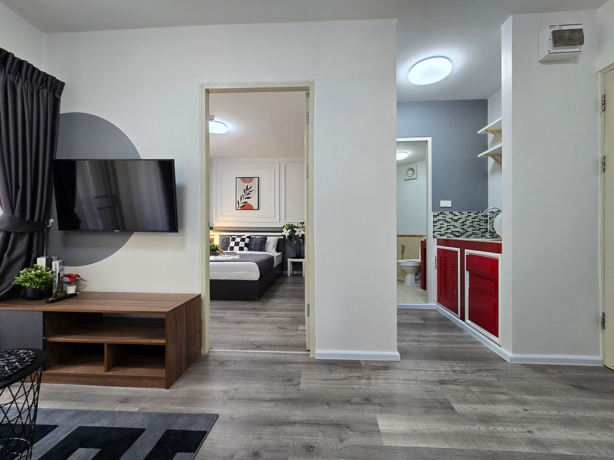 For SaleCondoMin Buri, Romklao : SF132 For Sale: Asakan Place, Ramkhamhaeng 147/2. Beautiful unit, affordable price, and stylishly cool.