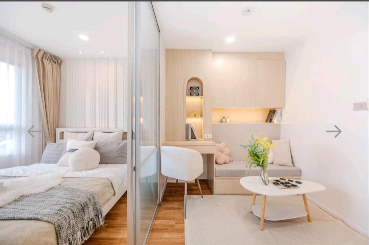 ให้เช่าคอนโดนวมินทร์ รามอินทรา : For Rent /ให้เช่า  ห้องบิ้วอิน เฟอร์ครบ ห้องใหม่ วิวสวย