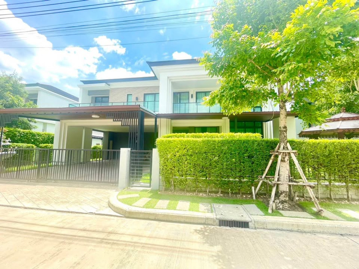 ให้เช่าบ้านนวมินทร์ รามอินทรา : HR3073ให้เช่าบ้านเดี่ยวใหม่สไตล์ Luxury โครงการ The City รามอินทรา 2 (ถนนจตุโชติ) ฟังก์ชันครบครัน พร้อมเข้าอยู่ทันที