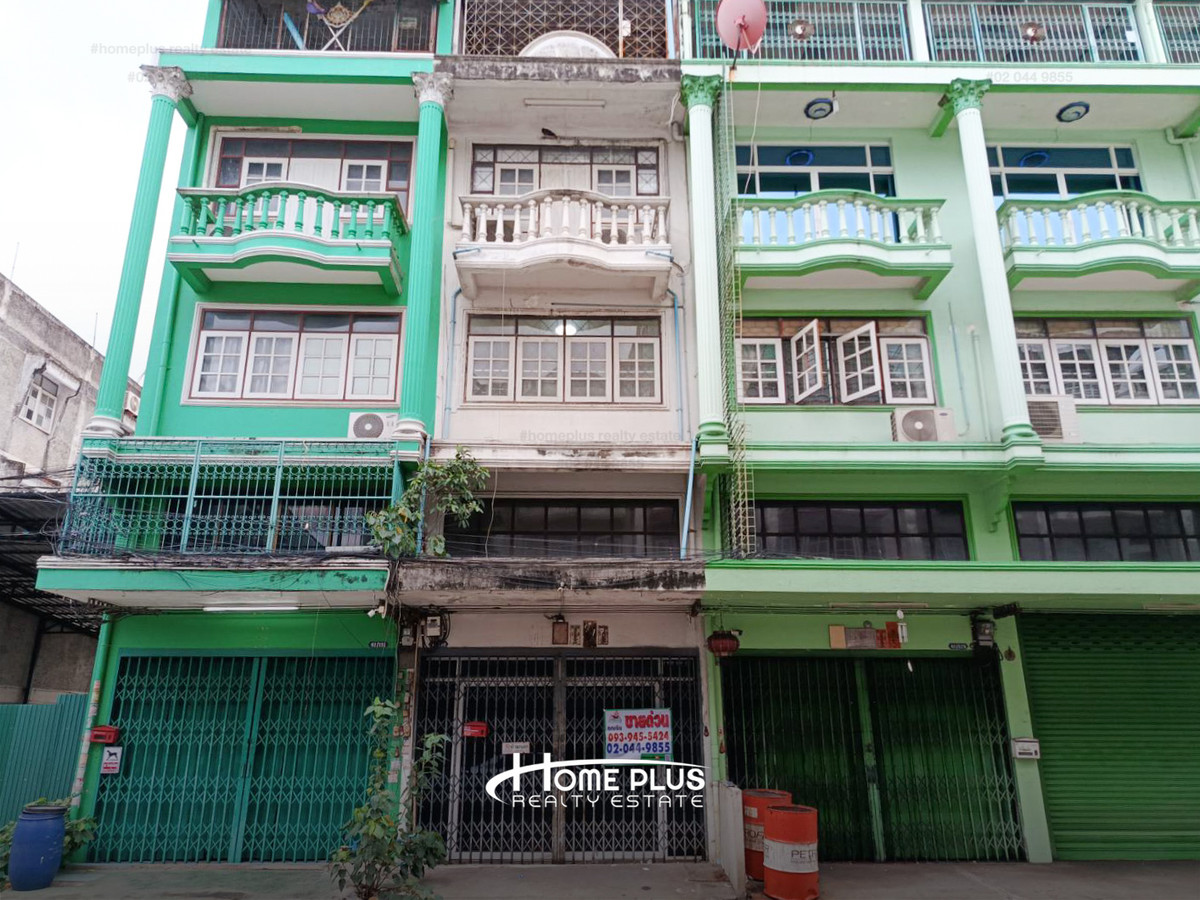 For SaleShop HouseRama 2, Bang Khun Thian : Commercial building, 3 and a half floors, Rama 2 Road, Soi 51