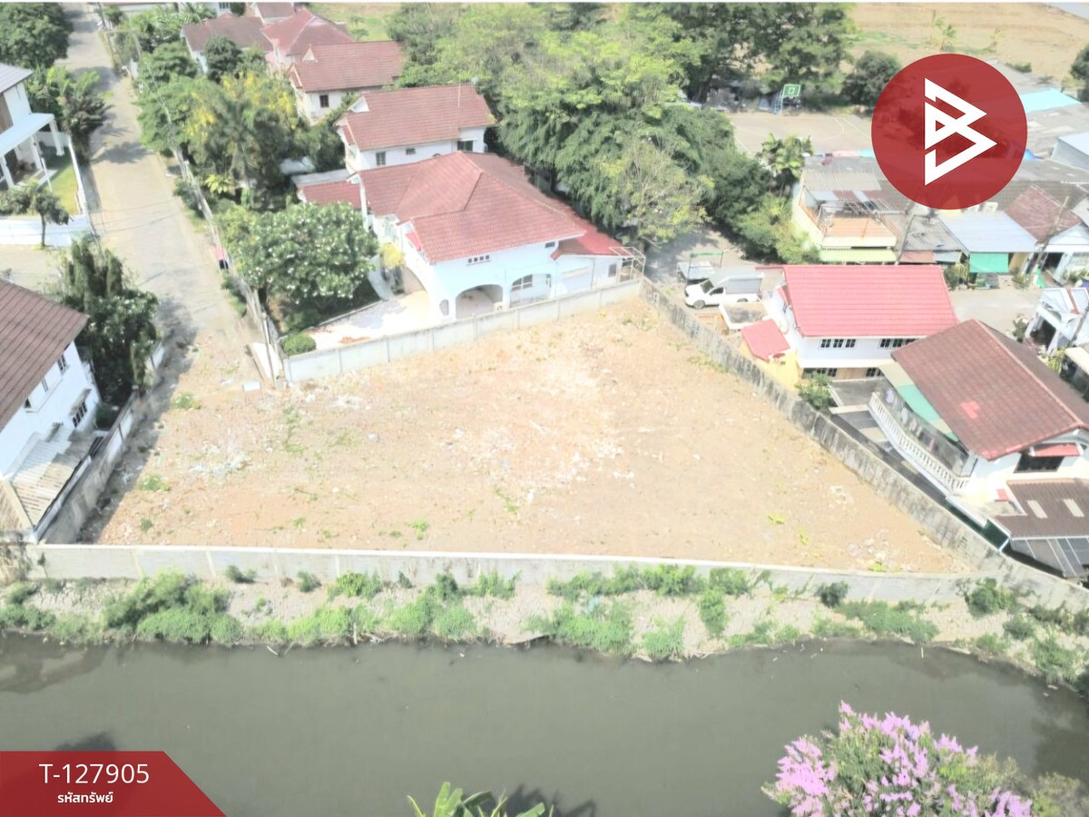 ขายที่ดินพัฒนาการ ศรีนครินทร์ : ขายที่ดินติดลำคลอง เนื้อที่ 1 งาน 86 ตร.วา สะพานสูง กรุงเทพมหานคร