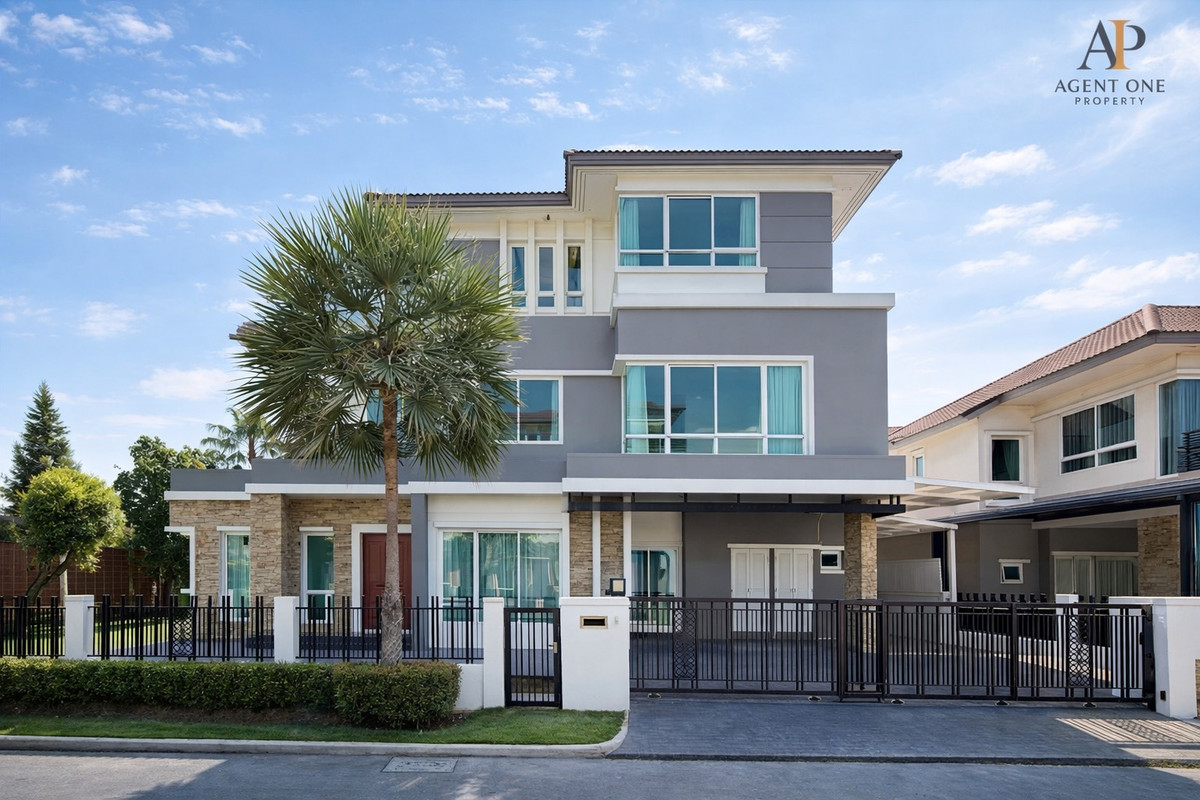 ขายบ้านพัฒนาการ ศรีนครินทร์ : ราคาดีที่สุดในโครงการ📍รีโนเวทใหม่ Grand Bangkok Boulevard พระราม 9 – ศรีนครินทร์ บ้านเดี่ยว 3 ชั้น เพียง 26.9 ล้าน