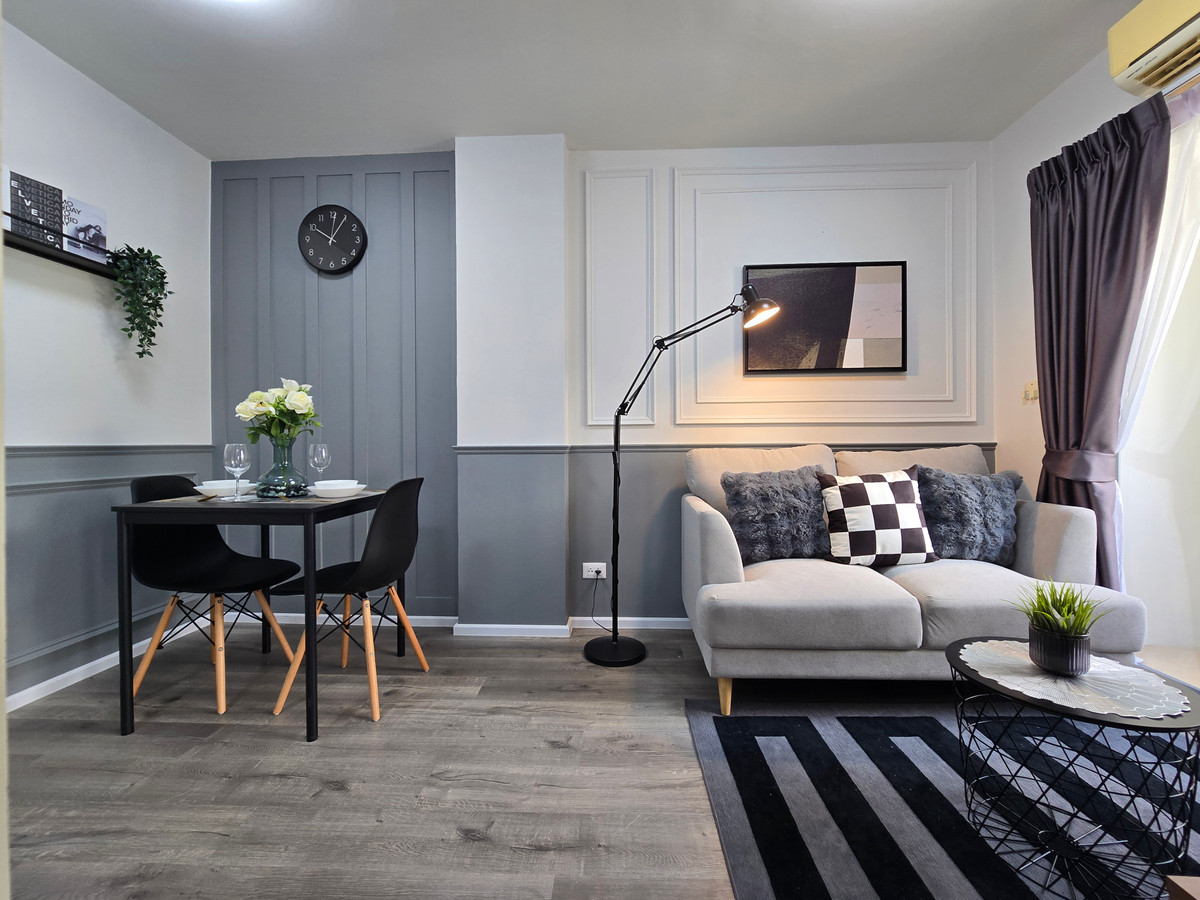 For SaleCondoMin Buri, Romklao : SF132 For Sale: Asakan Place, Ramkhamhaeng 147/2. Beautiful unit, affordable price, and stylishly cool.