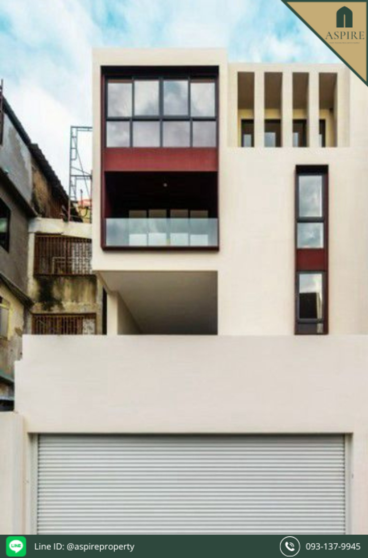 For SaleHome OfficeSukhumvit, Asoke, Thonglor : [For Sale] Private Residence + Office 5-storey with private elevator, Sukhumvit 101 (Punnawitthi 29)