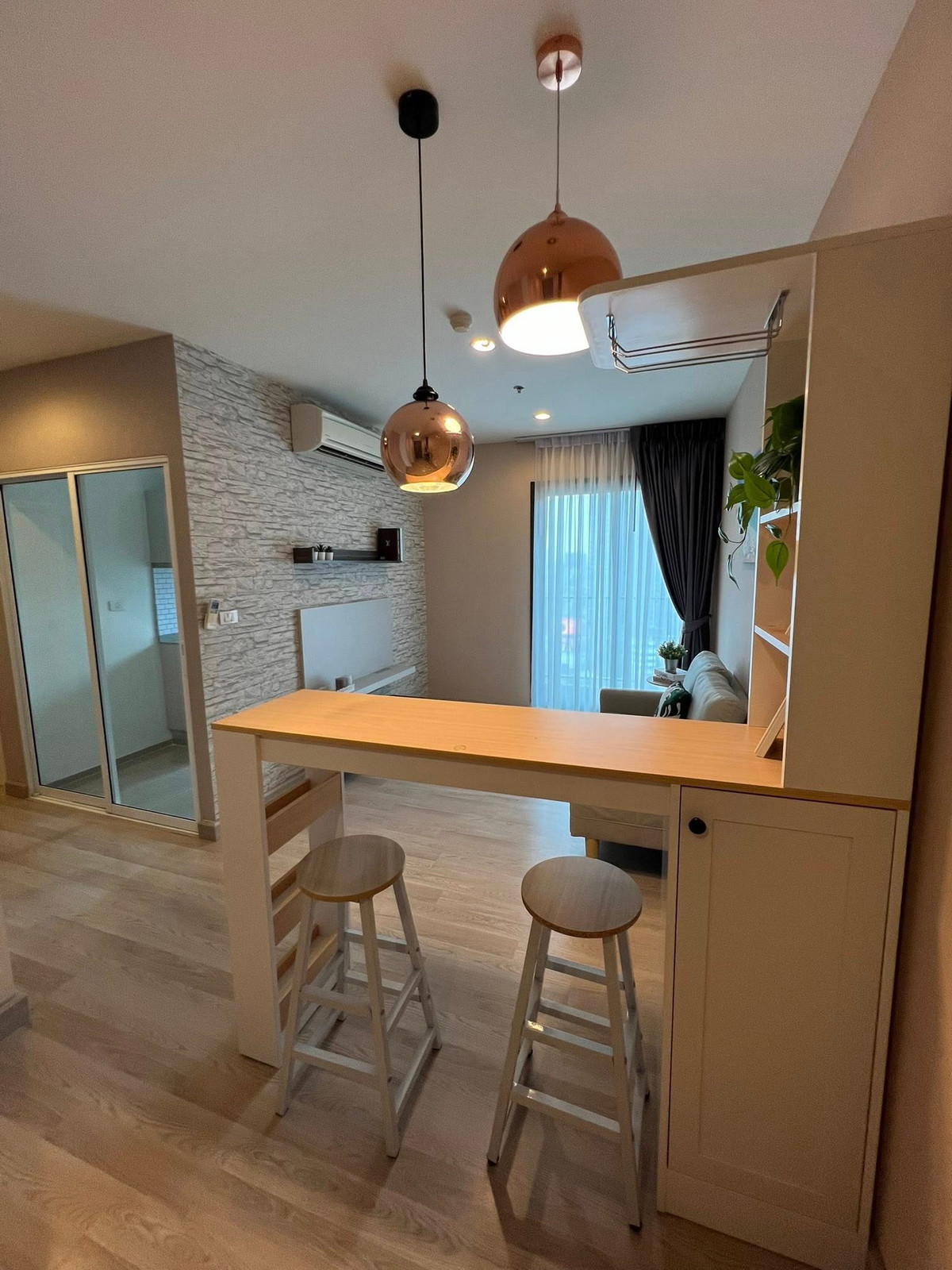 For RentCondoRatchadapisek, Huaikwang, Suttisan : For rent ✨ Centric Ratchada - Huai Khwang ✨ 2 bedrooms, 2 bathrooms, fully furnished and equipped, near MRT Huai Khwang