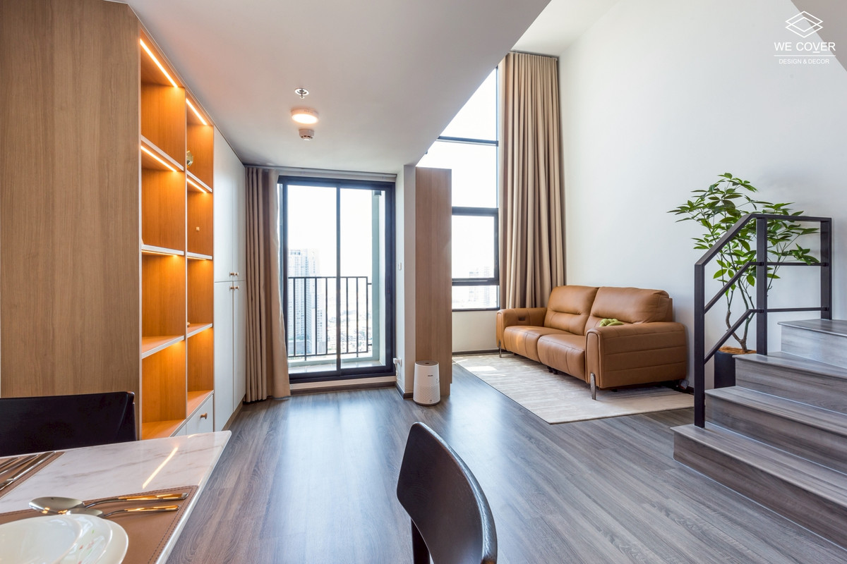 ให้เช่าคอนโดเสรีไทย-นิด้า : Ideo รามคำเเหง ลำสาลี ห้อง 2ชั้น DUplex ห้องใหม่ว่างพร้อมให้เช่า สอบถาม นัดชมได้เลยครับ