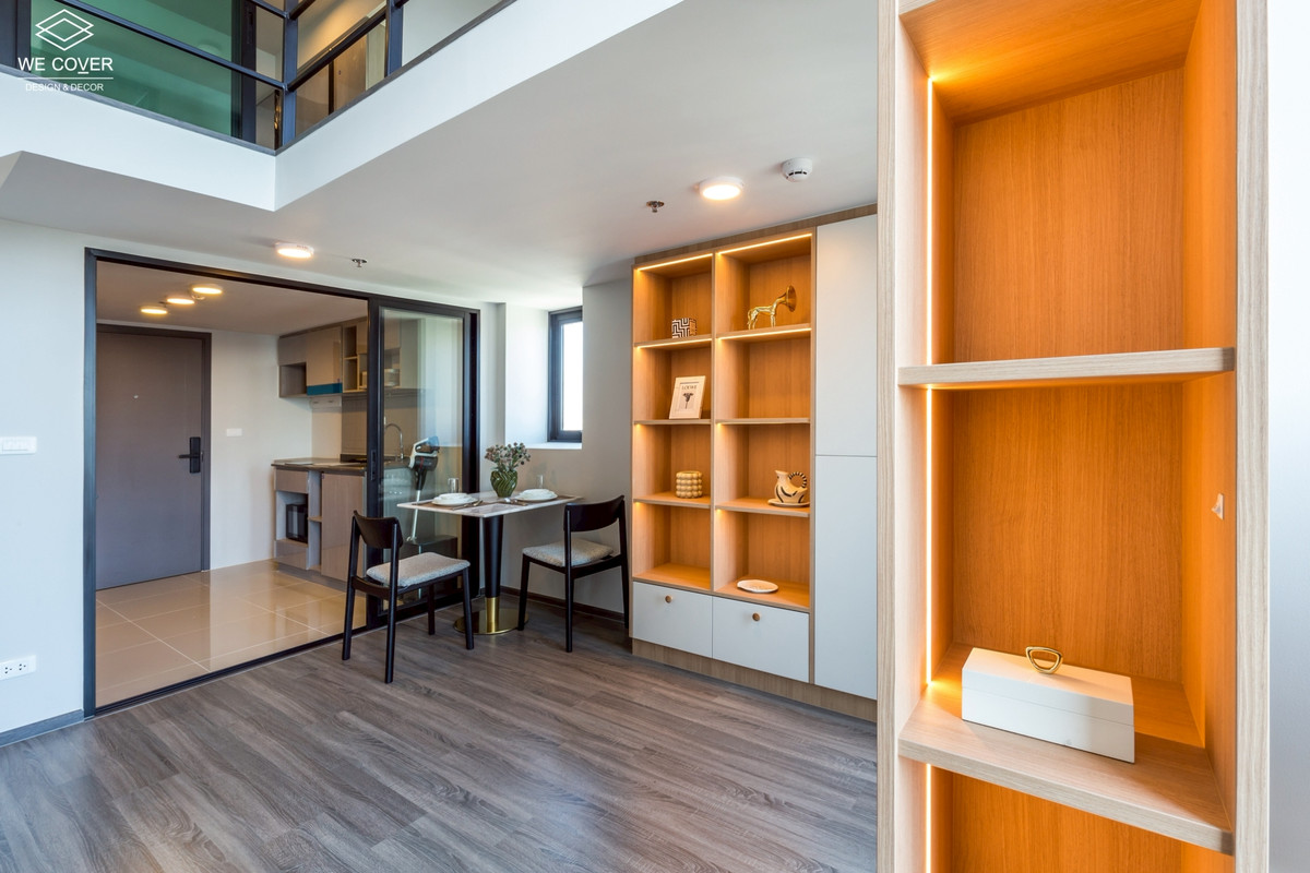 ให้เช่าคอนโดเสรีไทย-นิด้า : Ideo รามคำเเหง ลำสาลี ห้อง 2ชั้น DUplex ห้องใหม่ว่างพร้อมให้เช่า สอบถาม นัดชมได้เลยครับ