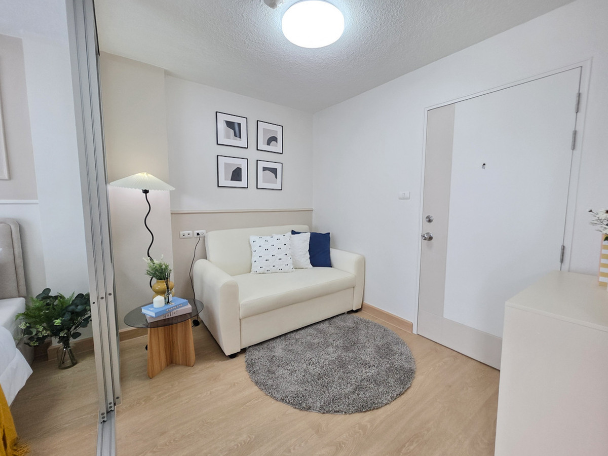 For SaleCondoLadkrabang, Suwannaphum Airport : K-6667 Beautiful room, newly renovated, ready to move in, open view, LPN On Nut, Lat Krabang 1