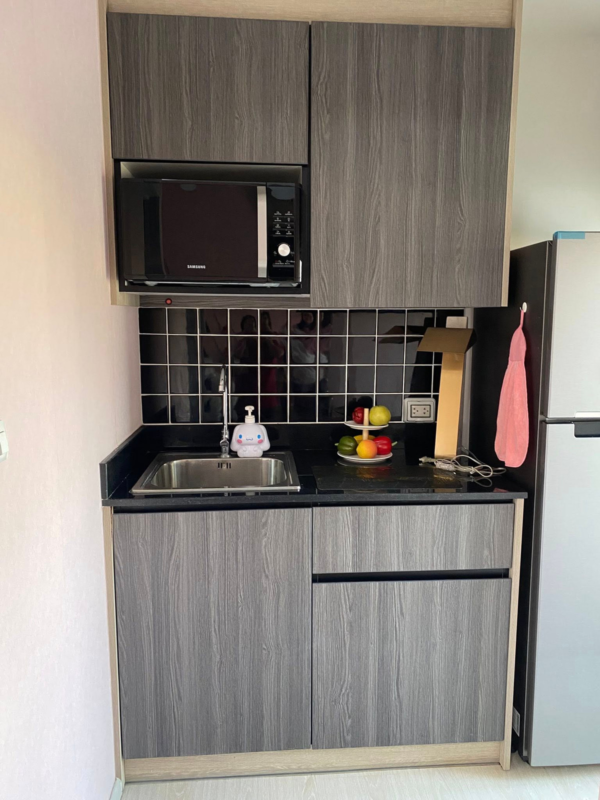 For RentCondoBangna, Bearing, Lasalle : For rent 📍 Unio Sukhumvit 72 📍 Fully furnished and equipped, near BTS Bearing