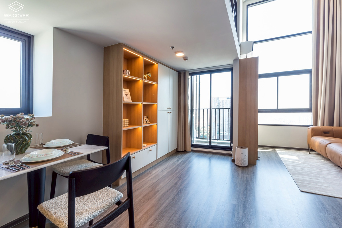 ให้เช่าคอนโดเสรีไทย-นิด้า : Ideo รามคำเเหง ลำสาลี ห้อง 2ชั้น DUplex ห้องใหม่ว่างพร้อมให้เช่า สอบถาม นัดชมได้เลยครับ