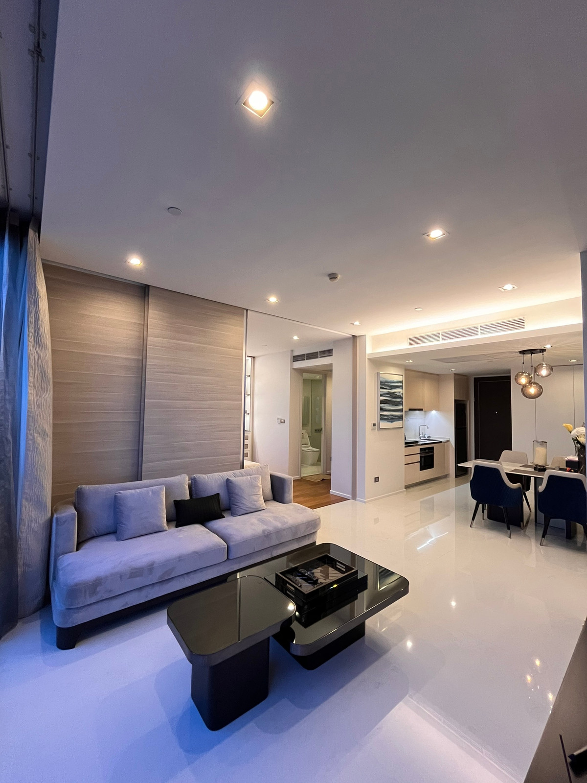 ให้เช่าคอนโดสาทร นราธิวาส : ✨For Rent | The Bangkok Sathorn, 1B, Private Lift Condo, City View, High Floor, Sathorn Luxury, BTS Surasak, Central Silom 