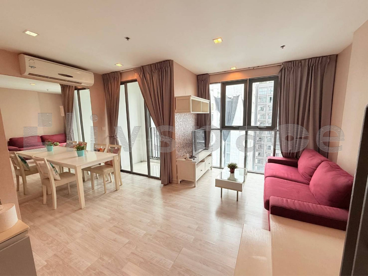 For RentCondoOnnut, Udomsuk : ▚ LD249ツ For Rent Ideo Mobi Sukhumvit 81 Duplex 2 Bed 2 Bath 61 Sqm! ⭐ Shock Price 25k! (Market Best)
