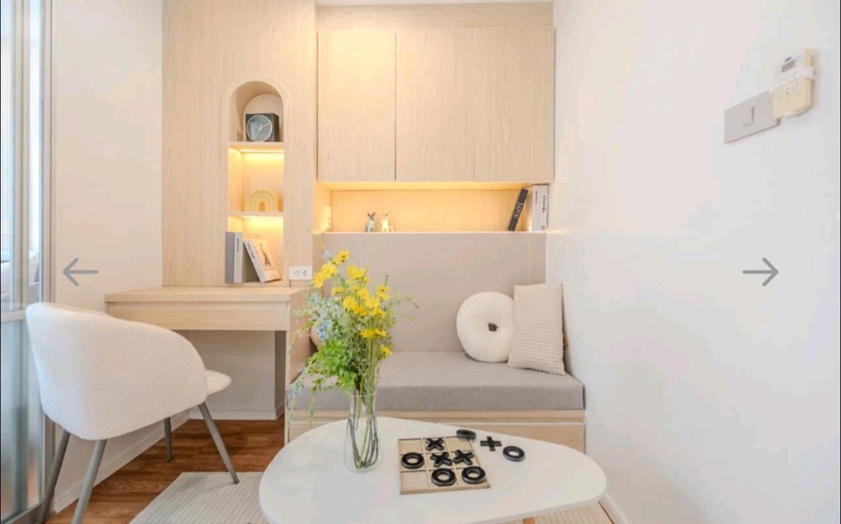 ให้เช่าคอนโดนวมินทร์ รามอินทรา : For Rent /ให้เช่า  ห้องบิ้วอิน เฟอร์ครบ ห้องใหม่ วิวสวย