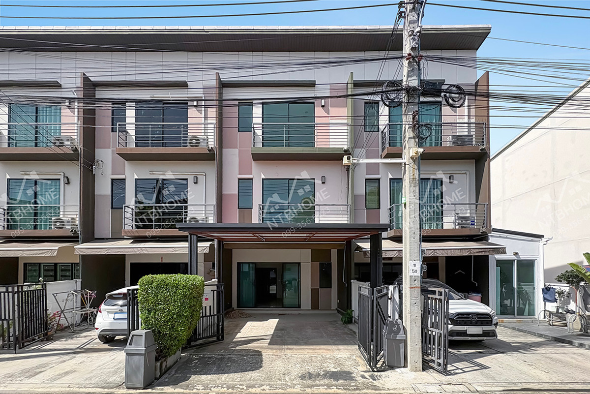 ขายทาวน์โฮมเกษตรศาสตร์ รัชโยธิน : ทาวน์โฮม 3 ชั้น บ้านกลางเมือง พหลโยธิน 50 ถนนเมน ต่อเติมครบพร้อมอยู่ ใกล้ทางด่วนและรถไฟฟ้า