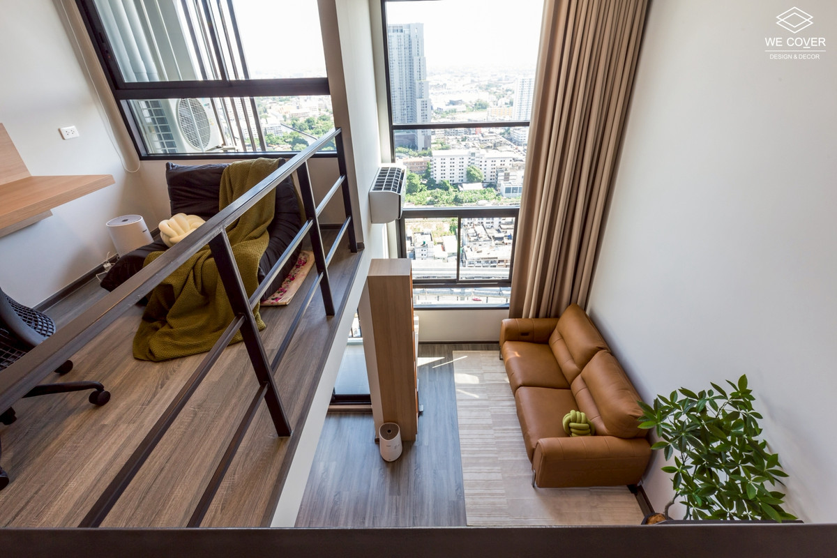 ให้เช่าคอนโดเสรีไทย-นิด้า : Ideo รามคำเเหง ลำสาลี ห้อง 2ชั้น DUplex ห้องใหม่ว่างพร้อมให้เช่า สอบถาม นัดชมได้เลยครับ