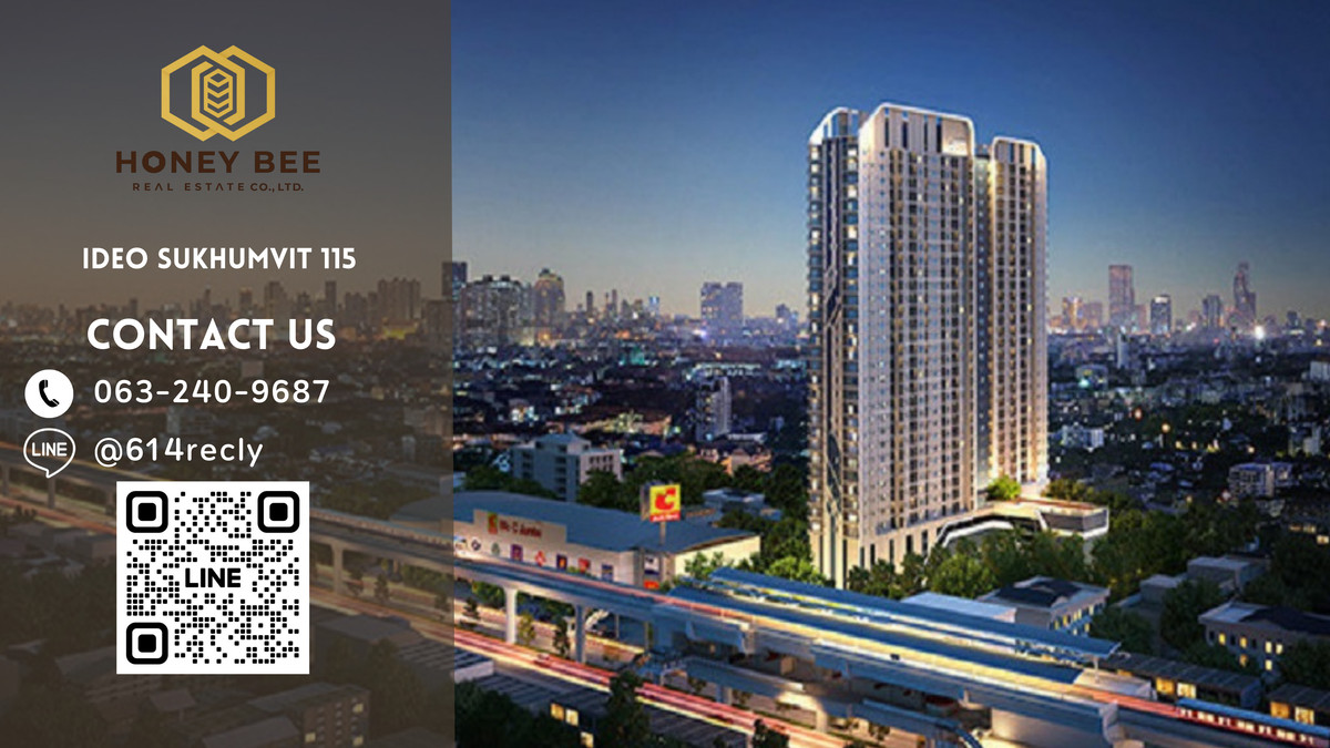 For SaleCondoSamut Prakan,Samrong : 📣 [For Sale] Urgent sale!! Condo IDEO Sukhumvit 115