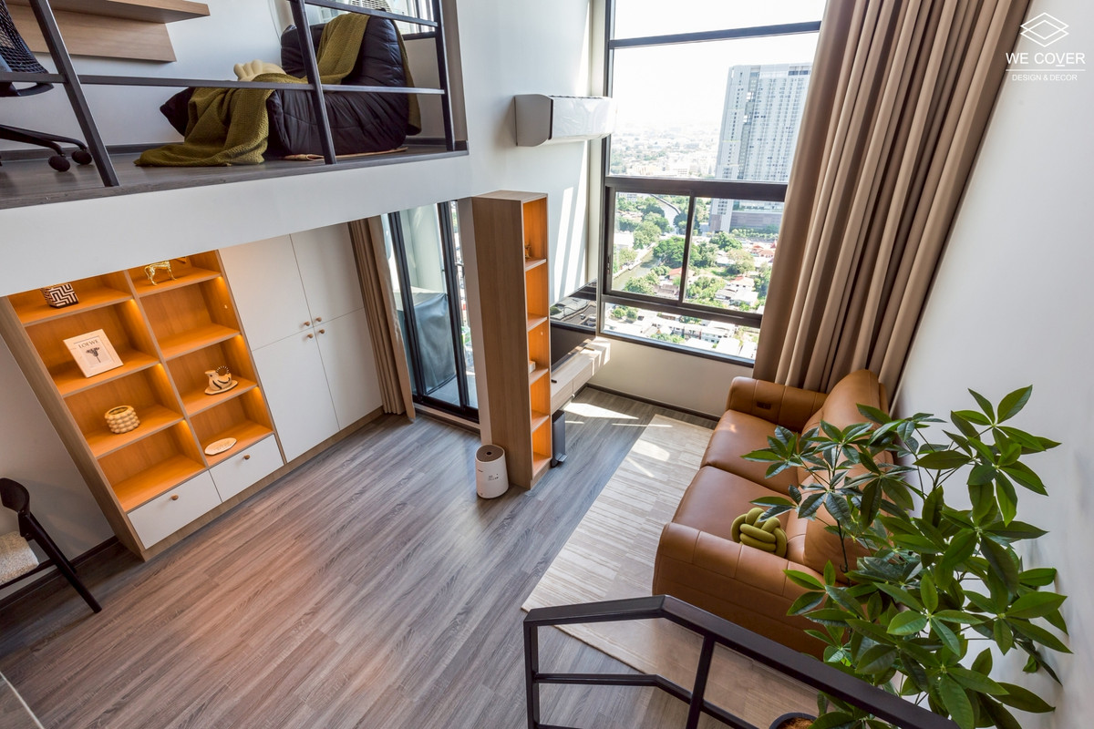 ให้เช่าคอนโดเสรีไทย-นิด้า : Ideo รามคำเเหง ลำสาลี ห้อง 2ชั้น DUplex ห้องใหม่ว่างพร้อมให้เช่า สอบถาม นัดชมได้เลยครับ