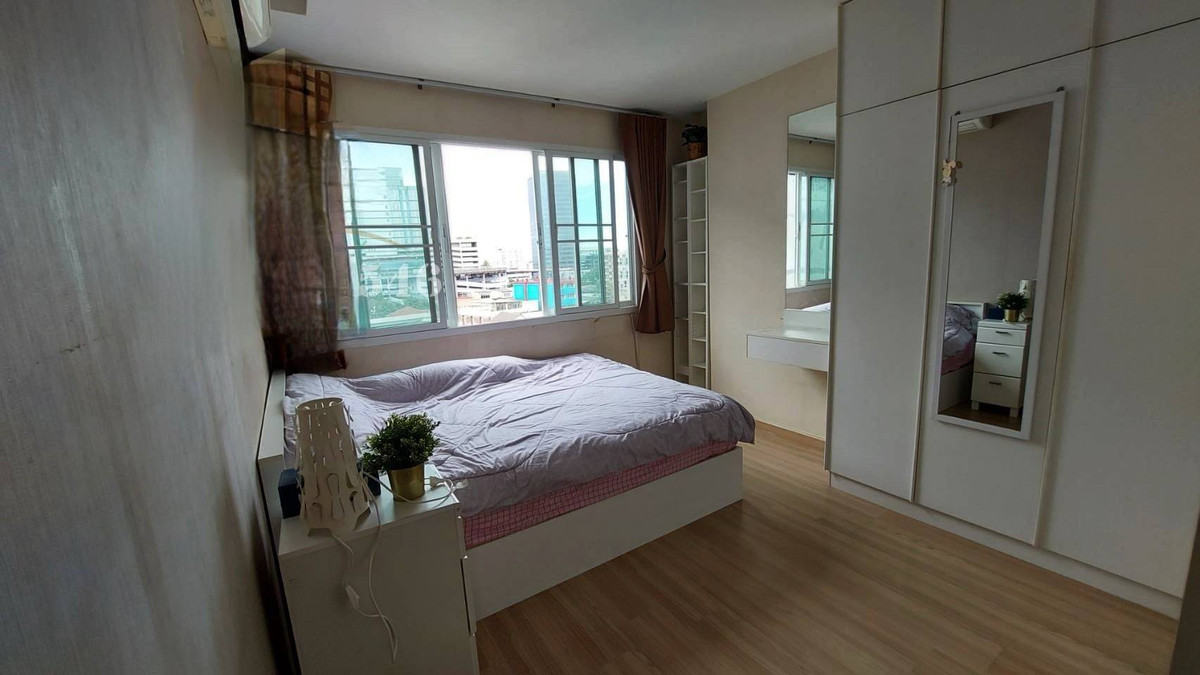 ให้เช่าคอนโดรัชดา ห้วยขวาง : ให้เช่าคอนโด The Maple Ratchada 19 (MRT รัชดา, ลาดพร้าว) เฟอร์ฯ ครบ