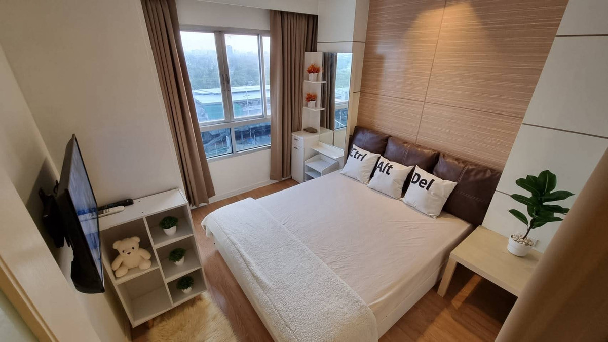 For RentCondoNawamin, Ramindra : For rent ✨ Lumpini Ville Ramintra - Laksi ✨ High floor, beautiful view, fully furnished and equipped with appliances