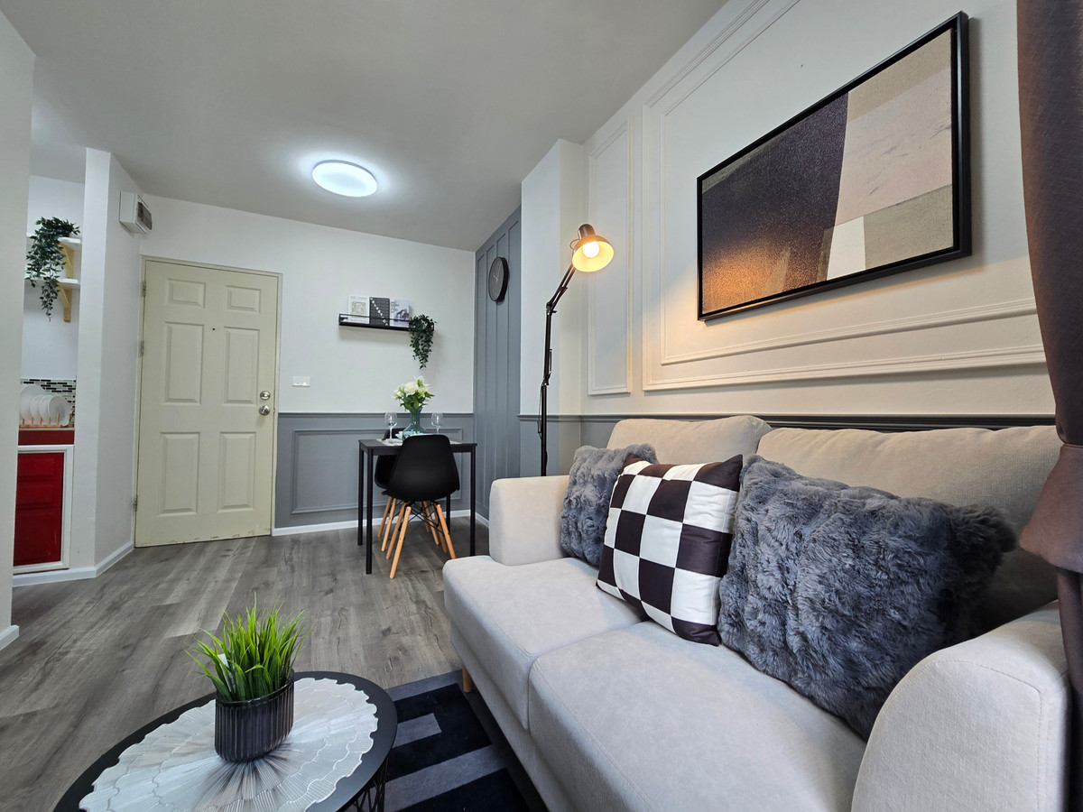 For SaleCondoMin Buri, Romklao : SF132 For Sale: Asakan Place, Ramkhamhaeng 147/2. Beautiful unit, affordable price, and stylishly cool.