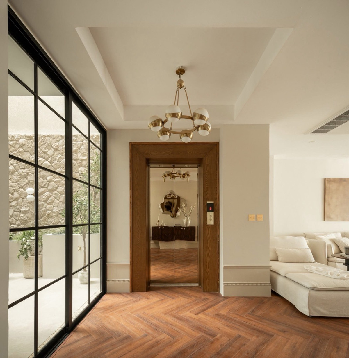 For SaleHome OfficeOnnut, Udomsuk : FOR SALE BANGKOK LUXURY HOME BY MODERN LUXURY HOME OFFICE SALE WITH FULLY FINISHED • PLUS ELEVATOR AND 6 PARKING FOR CARS