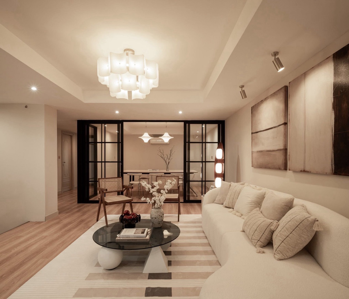 For SaleHome OfficeOnnut, Udomsuk : FOR SALE BANGKOK LUXURY HOME BY MODERN LUXURY HOME OFFICE SALE WITH FULLY FINISHED • PLUS ELEVATOR AND 6 PARKING FOR CARS