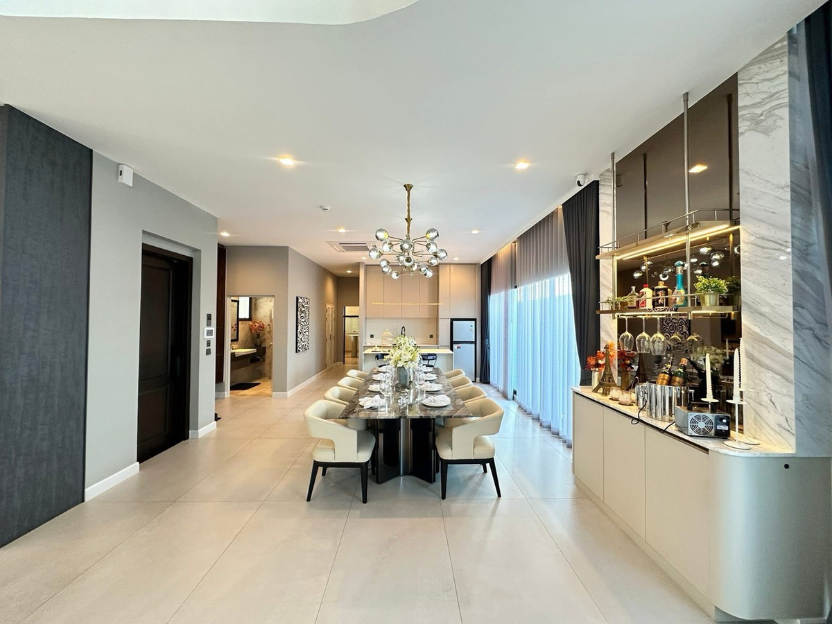 For RentHouseLadkrabang, Suwannaphum Airport : FOR RENT BANGKOK LUXURY HOME BY GRAND BANGKOK BOULEVARD KRUNGTHEP KREETHA PROJECT • NEAR INTERNATIONAL SCHOOL