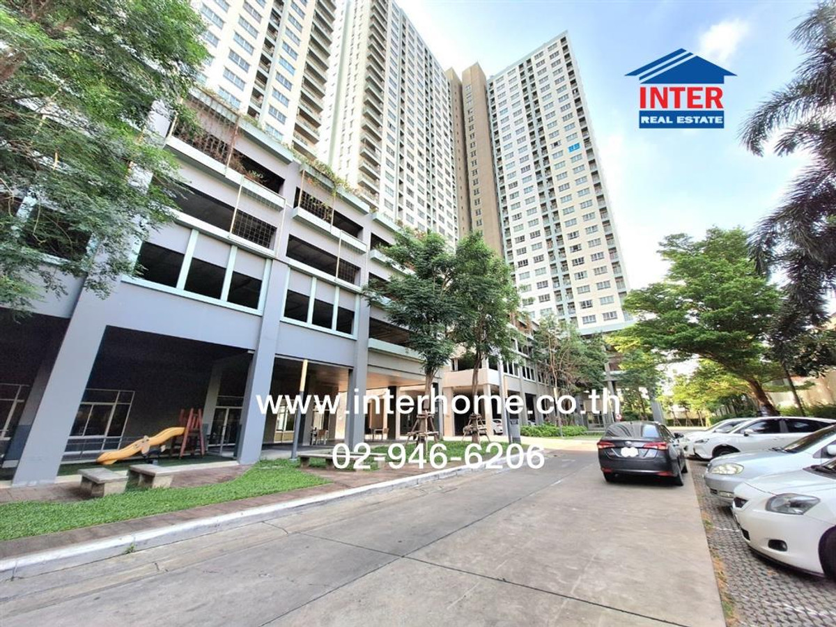 For SaleCondoRattanathibet, Sanambinna : Condominium 26.77 sq m. Lumpini Park Rattanathibet - Ngamwongwan, between Soi 24 and 26 Rattanathibet Road. Ngamwongwan Road, Mueang Nonthaburi, Nonthaburi