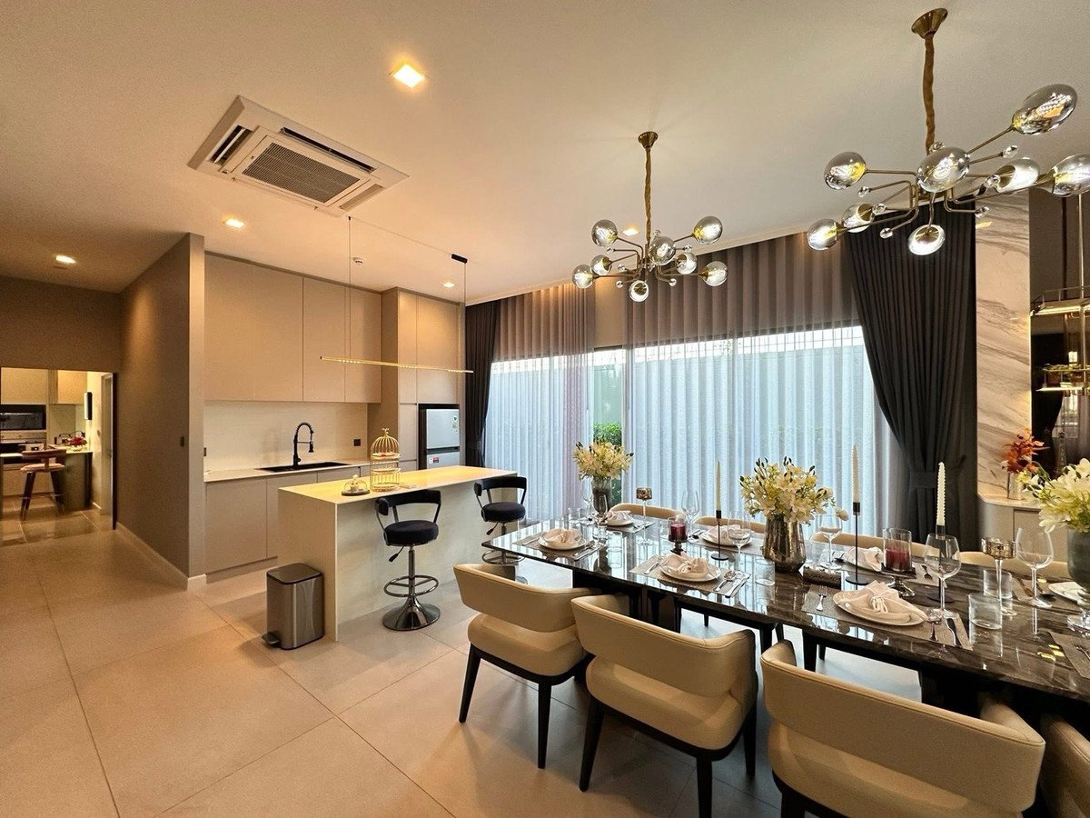 For RentHouseLadkrabang, Suwannaphum Airport : FOR RENT BANGKOK LUXURY HOME BY GRAND BANGKOK BOULEVARD KRUNGTHEP KREETHA PROJECT • NEAR INTERNATIONAL SCHOOL