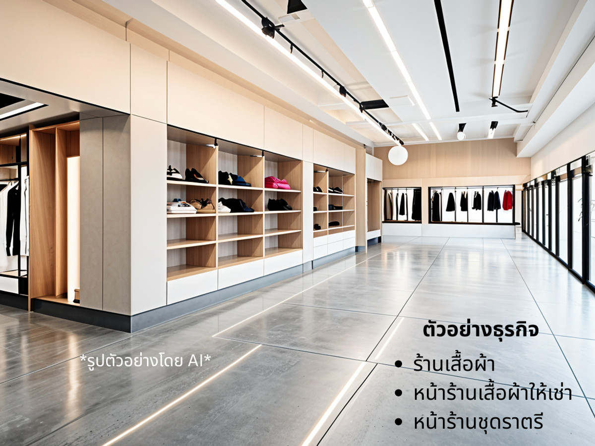 For RentOfficeRama9, Petchburi, RCA : For rent, open space on mezzanine, 280 square meters, location Soi Rama 9 Soi 19 (Soi Wat Rama 9), near Ekkamai, Thonglor, Ekkamai-Ramindra Expressway. Suitable for an office, co-working space, beauty clinic. Storefront showing products and small business