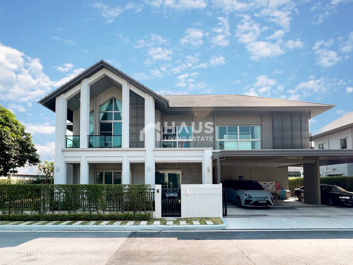 ขายบ้านปิ่นเกล้า จรัญสนิทวงศ์ : 🔥 ขายบ้านเดี่ยว บางกอก บูเลอวาร์ด ซิกเนเจอร์ เพชรเกษม - ปิ่นเกล้า🔥 Bangkok Boulevard Signature Phetkasem - Pinklao / 4 ห้องนอน #HPHU008