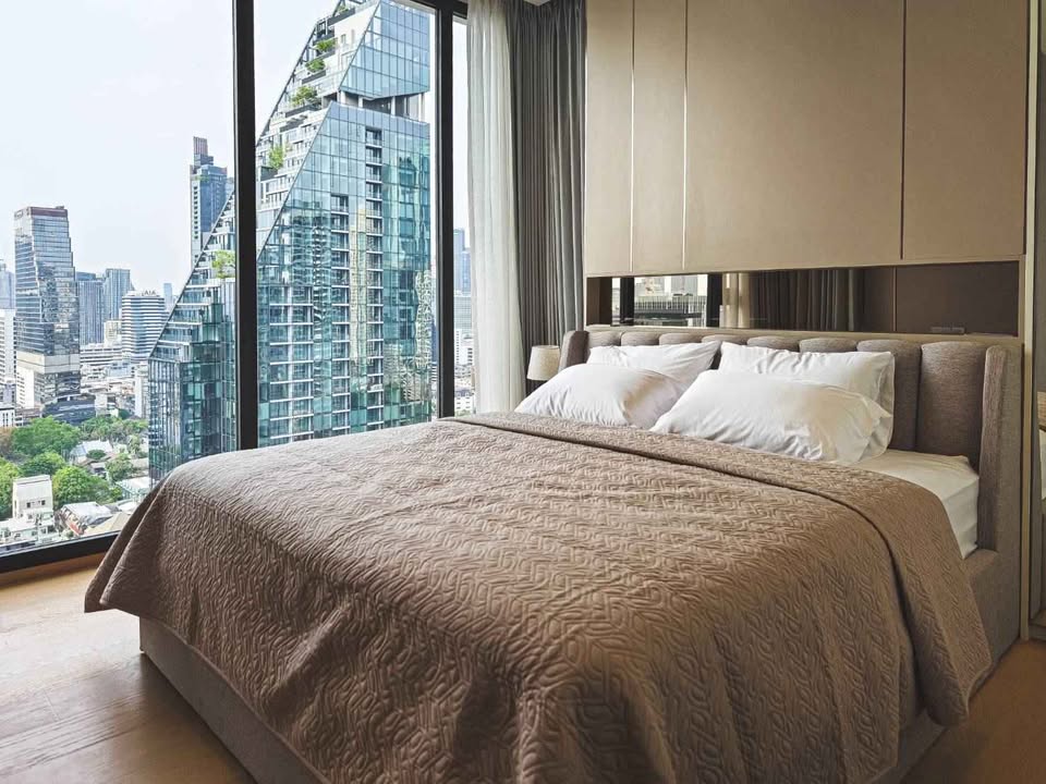 For RentCondoSathorn, Narathiwat : 🔥Urgent Rent🔥 Anil Sathorn 12, spacious unit with beautiful views, fully furnished, ready to move in, in the heart of Sathorn, next to BTS St. Louis.