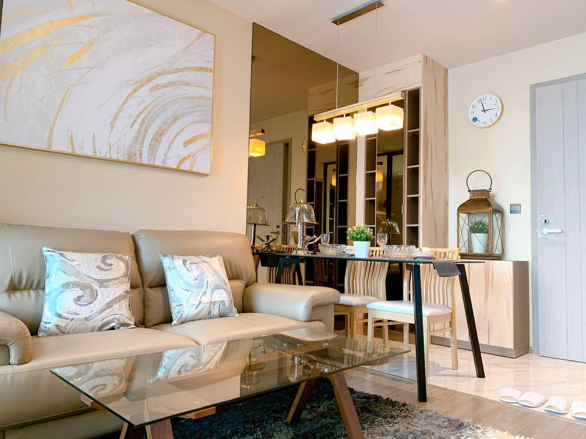 ให้เช่าคอนโดสุขุมวิท อโศก ทองหล่อ : TWP656(Condo For Rent) RHYTHM EKKAMAI 1 Bedroom Near : MRT Sukhumvit