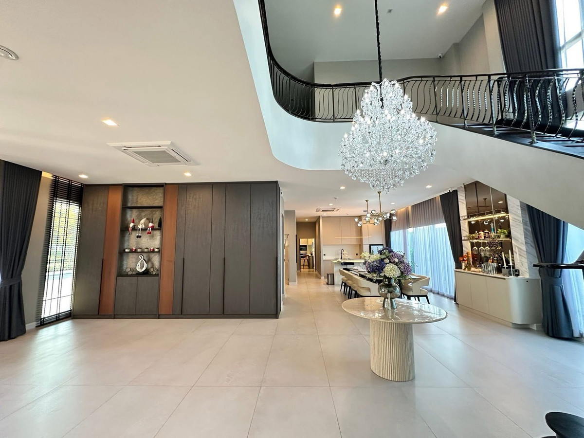 For RentHouseLadkrabang, Suwannaphum Airport : FOR RENT BANGKOK LUXURY HOME BY GRAND BANGKOK BOULEVARD KRUNGTHEP KREETHA PROJECT • NEAR INTERNATIONAL SCHOOL