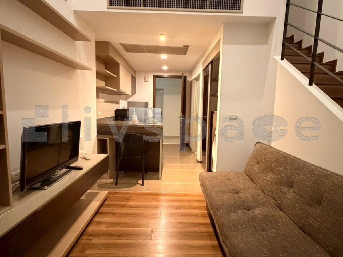 For RentCondoSapankwai,Jatujak : ▚ LD261ツ For Rent Onyx Phaholyothin 1 Bed Duplex 43 Sqm! ⭐ Unbeatable Price 18k! (20% Below Market) Near BTS Saphan Kwai 