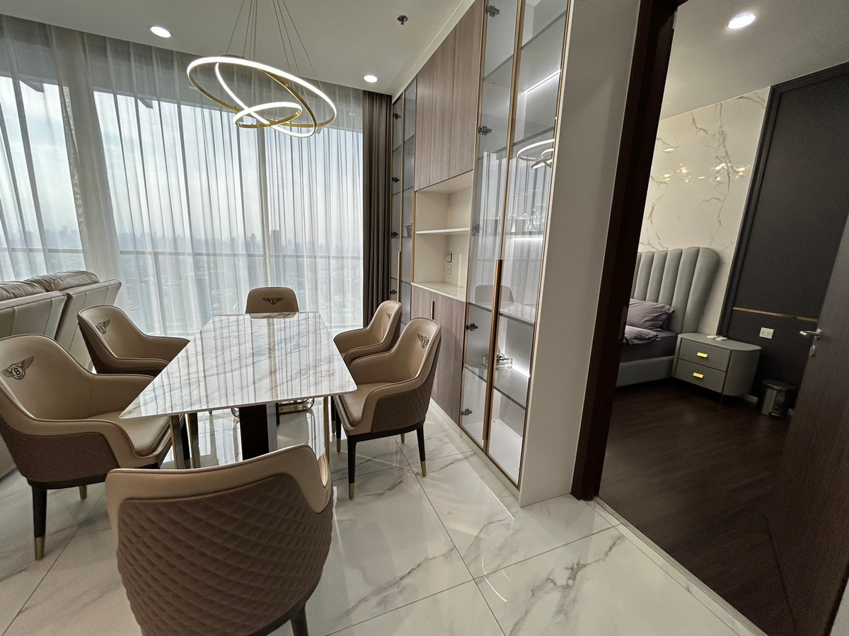 ให้เช่าคอนโดอ่อนนุช อุดมสุข : เพนท์เฮาส์แต่งสวย 3 ห้องนอน 3 ห้องน้ำ 123 ตร.ม. ชั้น 46 